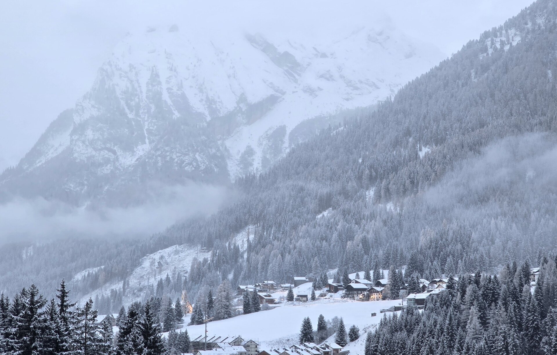 Nevica In Val Di Fassa