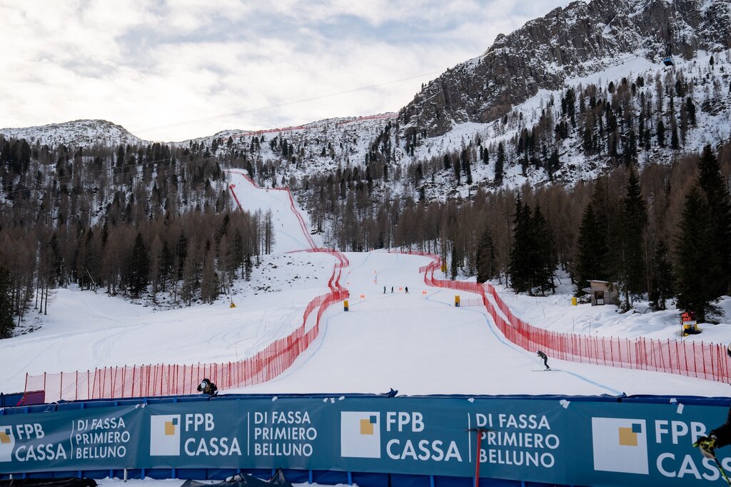 Ski World Cup Val di Fassa | Pista La VolatA Col Margherita Ski Area San Pellegrino