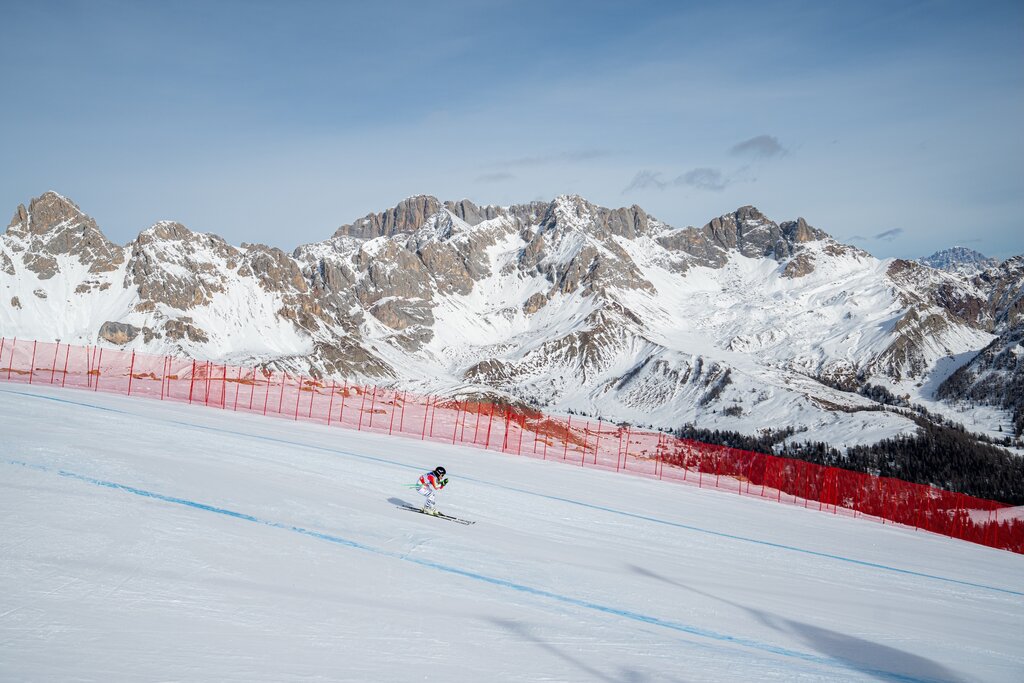 Ski World Cup Val di Fassa | Pista La VolatA Col Margherita Ski Area San Pellegrino