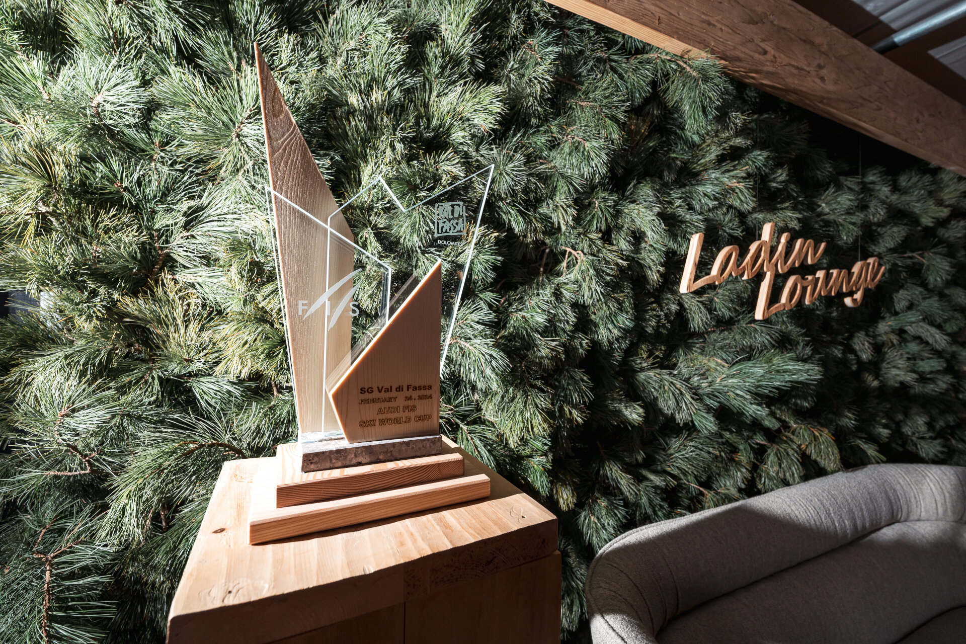 Die Weltcup Trophäe