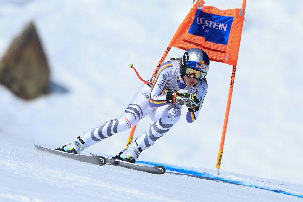 Training DH La Volata Emma Aicher 0503 2026 Pentaphoto 39803