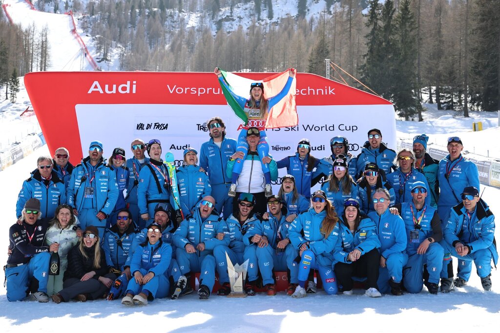 Ski World Cup Val Di Fassa 07032026 Squadra Italiana 39879